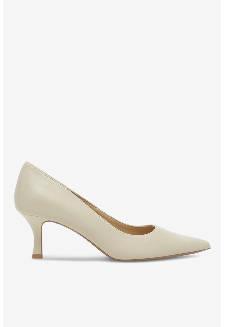 Pantofi dama 5905588300915 - Piele naturala - Bej - Bej