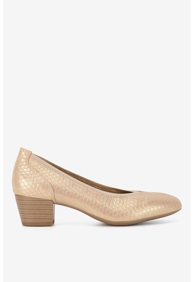 Pantofi dama 5905588565451 - Piele naturala - Bej - Bej