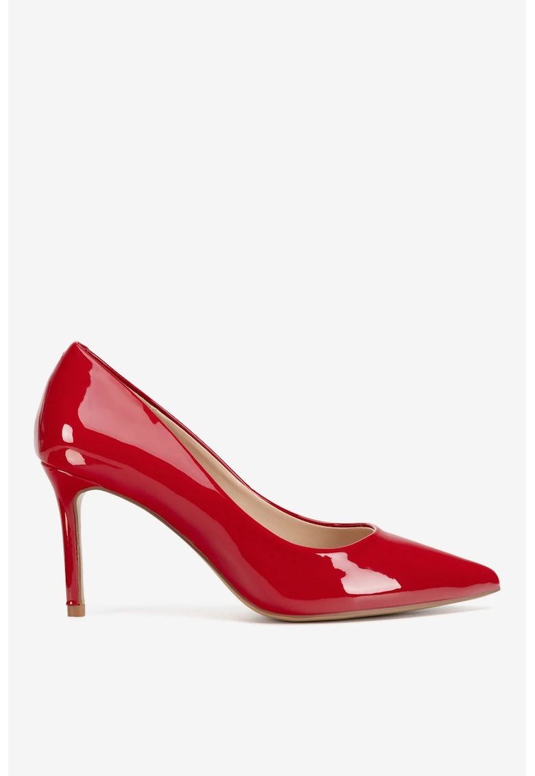 Pantofi dama 5905588717621 - Sintetic - Rosu - Rosu