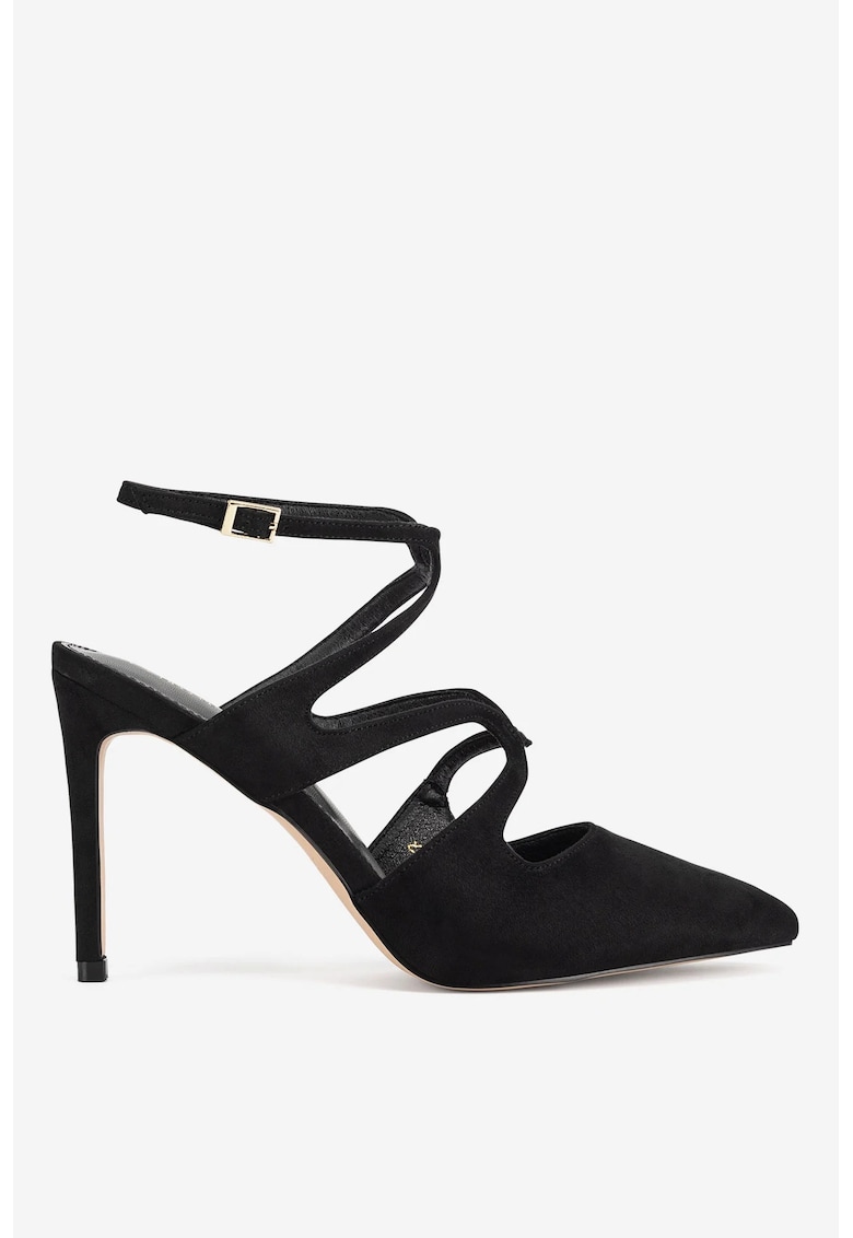 Pantofi dama 5905588714712 - Textil - Negru - Negru