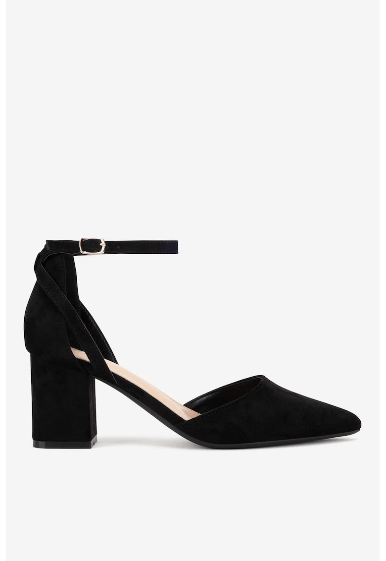 Pantofi dama 5905588728245 - Textil - Negru - Negru
