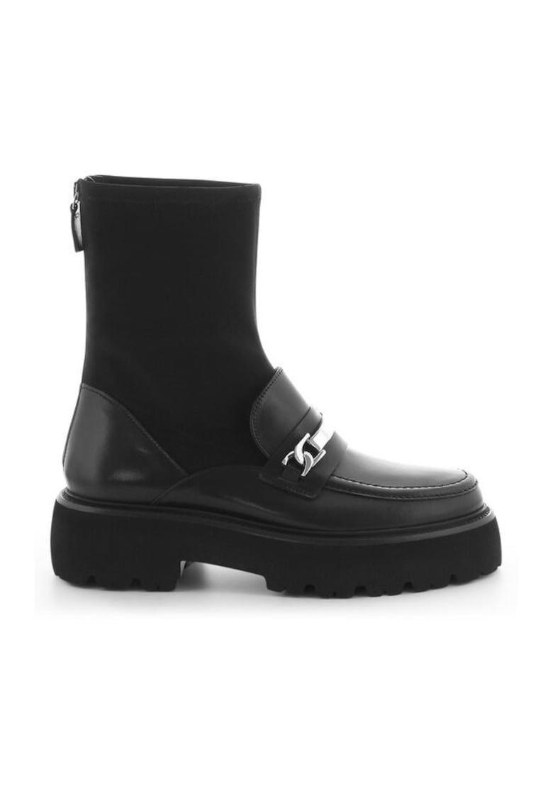 Ghete dama 304375118 - Textil - Negru - Negru