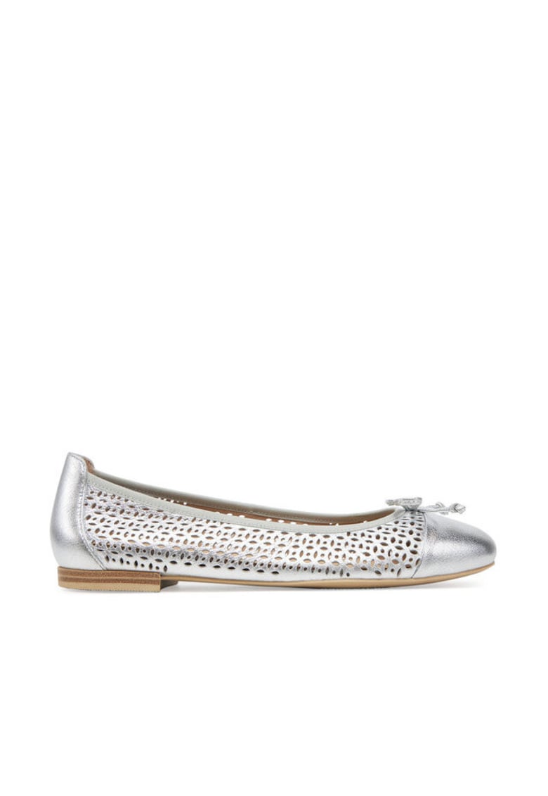 Balerini 304662324 - Piele naturala - Argintiu - Argintiu