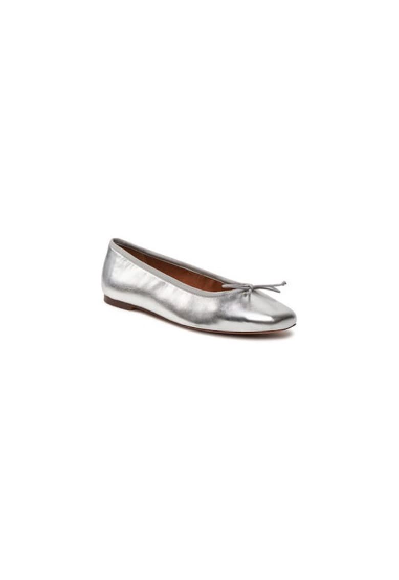 Balerini 303467777 - Piele naturala - Argintiu - Argintiu