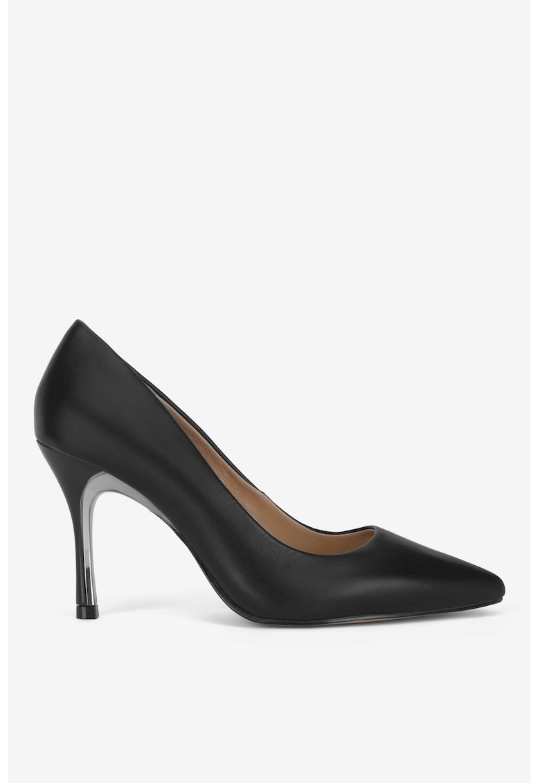 Pantofi dama 5905588739920 - Piele naturala - Negru - Negru