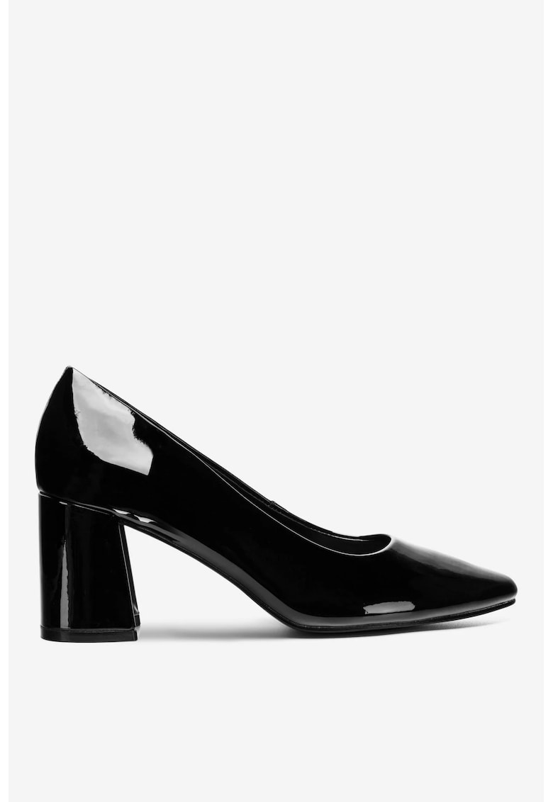 Pantofi dama 5905588766568 - Sintetic - Negru - Negru