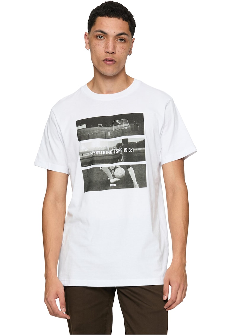 Tricou din bumbac cu imprimeu Tricou din bumbac cu imprimeu