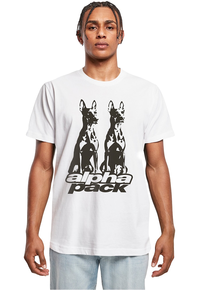 Tricou cu imprimeu pe partea din fata Tricou cu imprimeu pe partea din fata