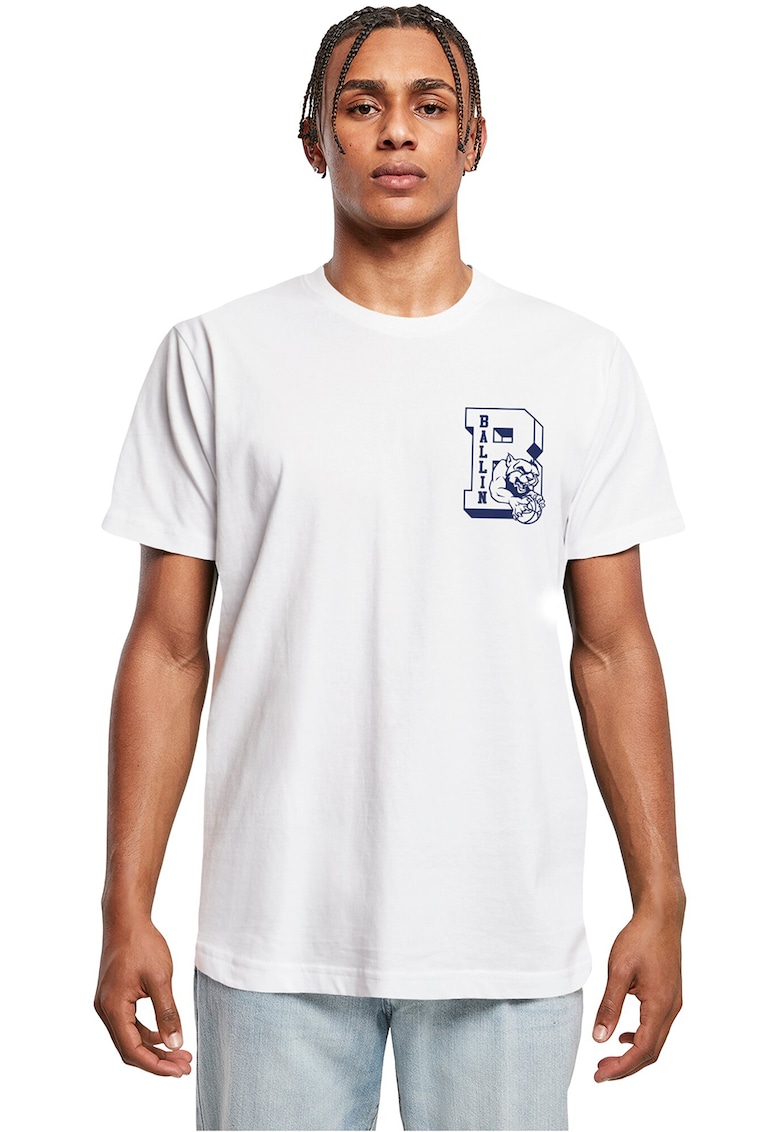 Tricou cu imprimeu pe partea din spate