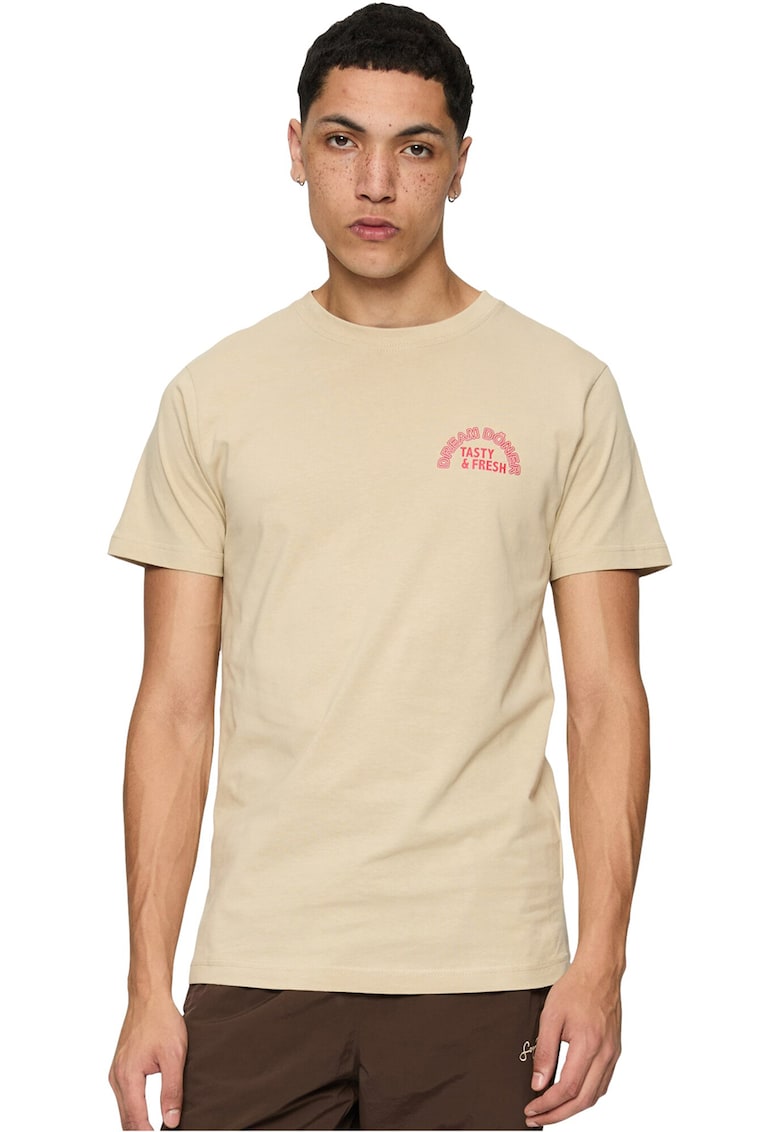 Tricou din bumbac cu imprimeu pe partea din spate