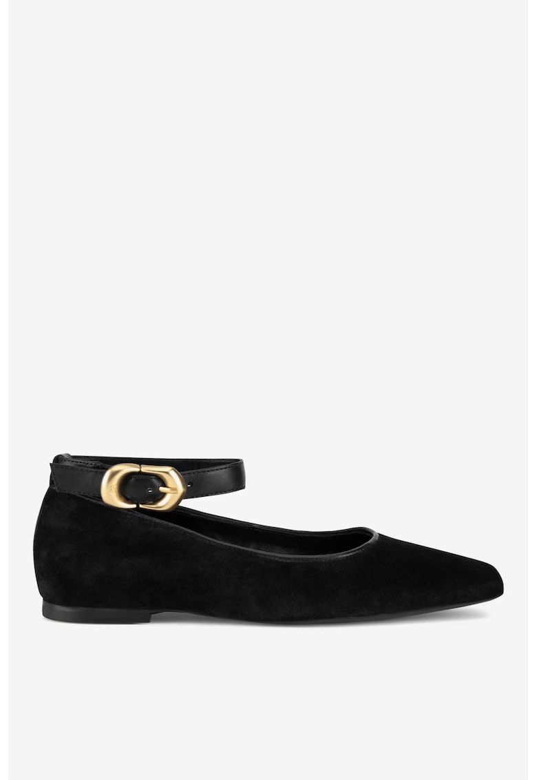 Balerini 5904862330488 - Piele intoarsa - Negru - Negru