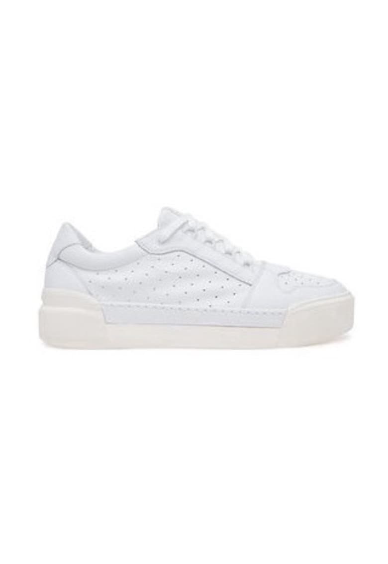Pantofi sport barbati Vic Matie - 305311610 - Piele naturala - Argintiu - Argintiu