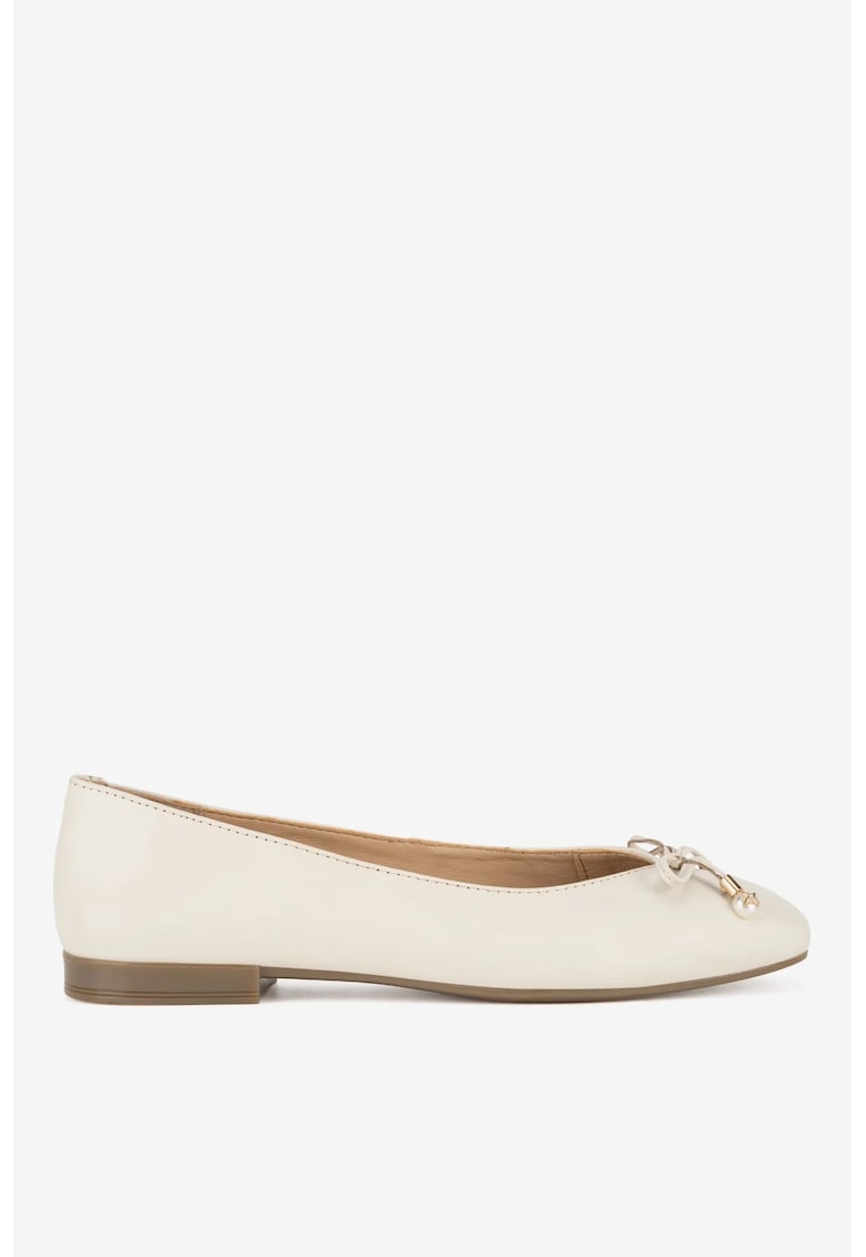 Balerini 5903698602844 - Piele naturala - Bej - Bej
