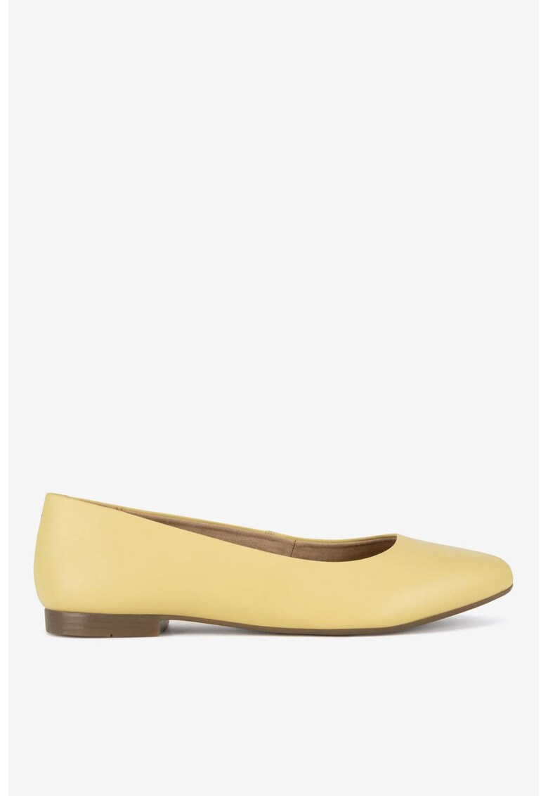 Balerini 5903698059990 - Piele naturala - Galben - Galben