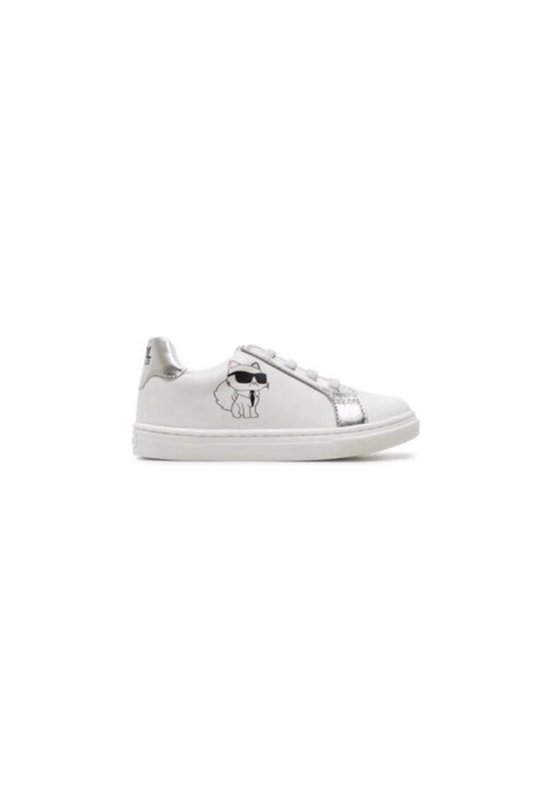 Pantofi sport copii 304469541 - Piele naturala - Alb - Alb