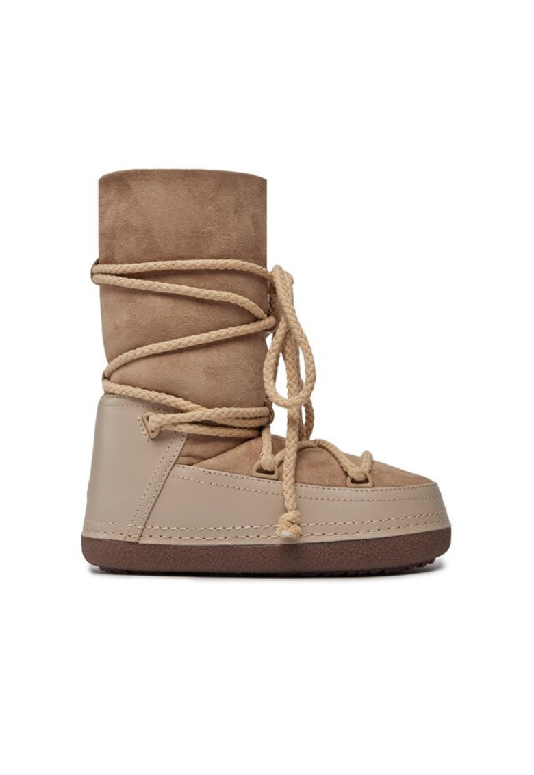 Ghete dama 303125370 - Piele naturala - Bej - Bej