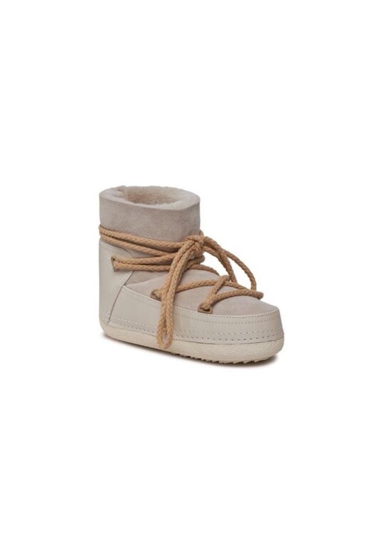 Ghete dama 303124274 - Piele naturala - 35 EU - Bej
