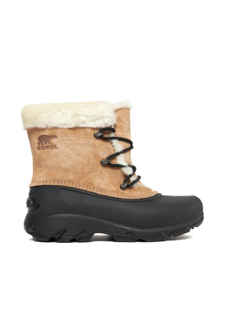 Ghete dama 302651641 - Piele naturala - Bej - Bej