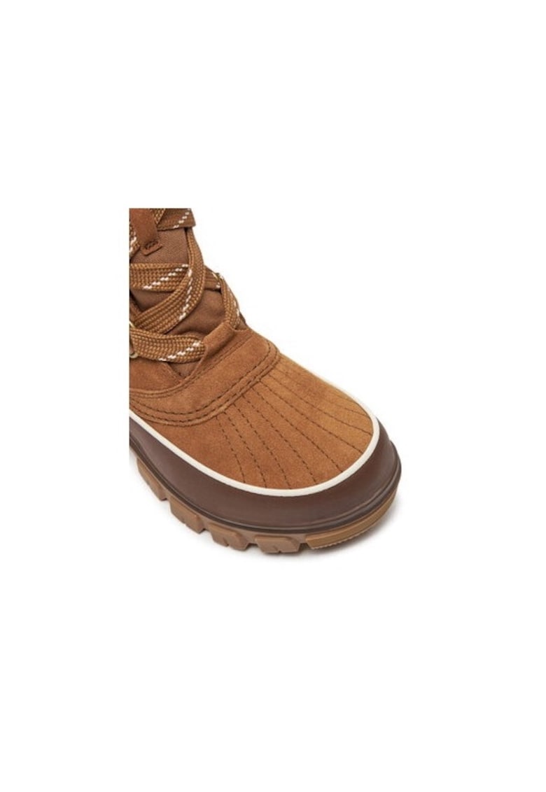 Ghete dama  304096846 - Piele naturala - Maro