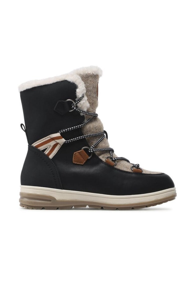 Ghete dama 301833499 - Fetru - Negru - Negru