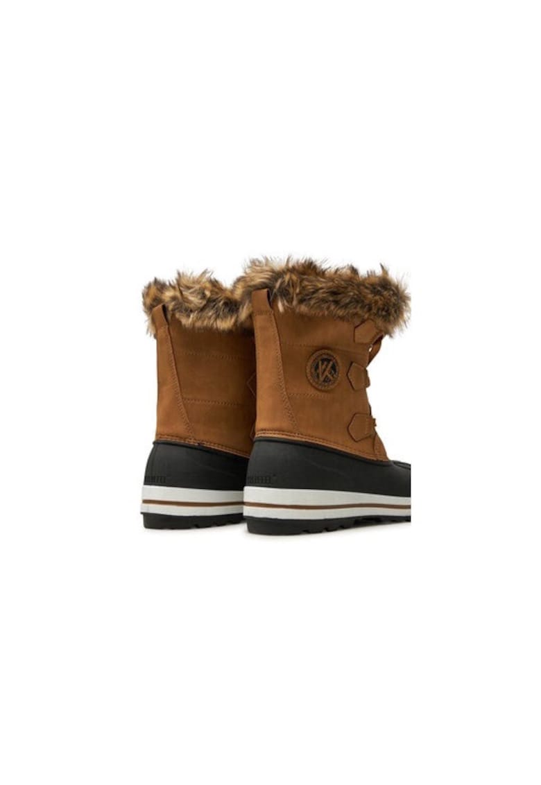 Ghete dama  304342523 - Piele ecologica - Maro