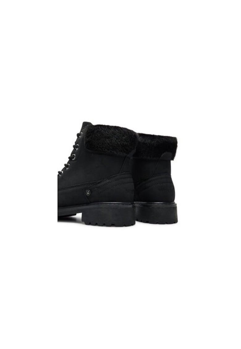 Ghete dama 304836657 - Piele ecologica - Negru Ghete dama 304836657 - Piele ecologica - Negru