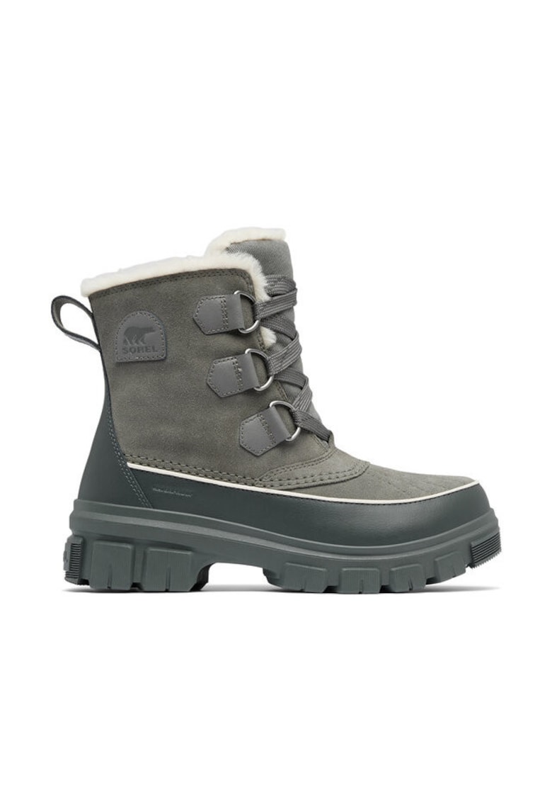 Ghete dama 304096860 - Piele naturala - Gri - Gri