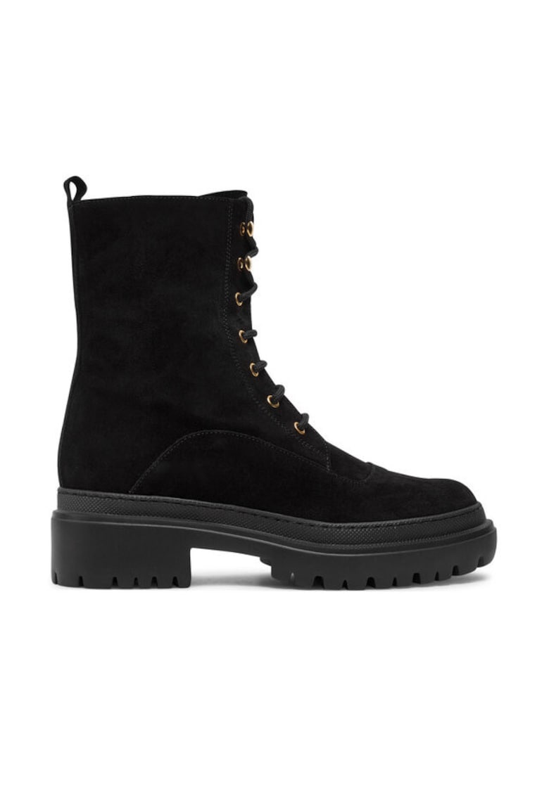 Ghete dama 304508103 - Piele naturala - Negru - Negru