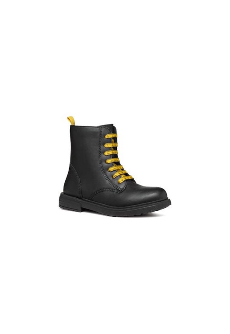Ghete dama 305025517 - Piele ecologica - Negru - Negru