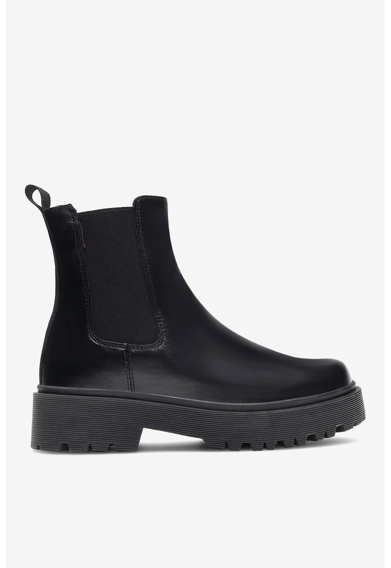 Ghete dama 5904862925110 - Piele naturala - Negru - Negru