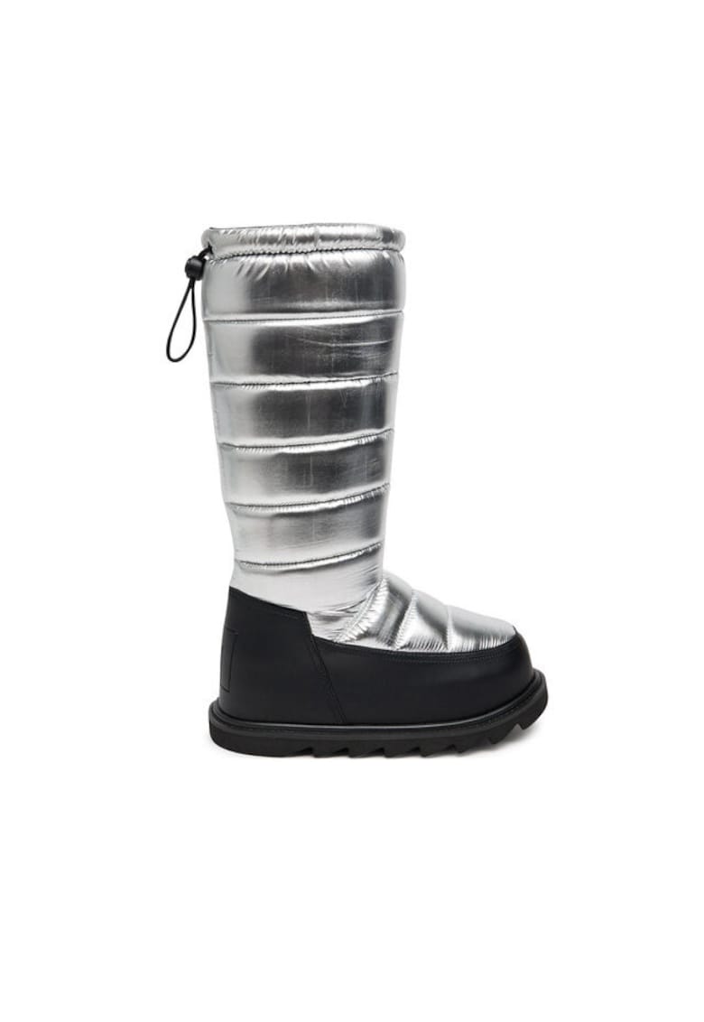 Ghete dama 304407024 - Textil - Argintiu - Argintiu