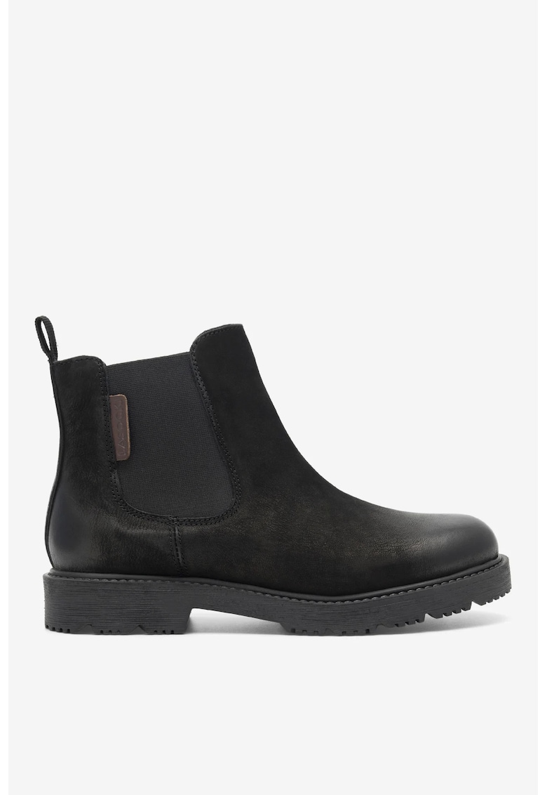 Ghete dama 5905588761525 - Sintetic - Negru - Negru