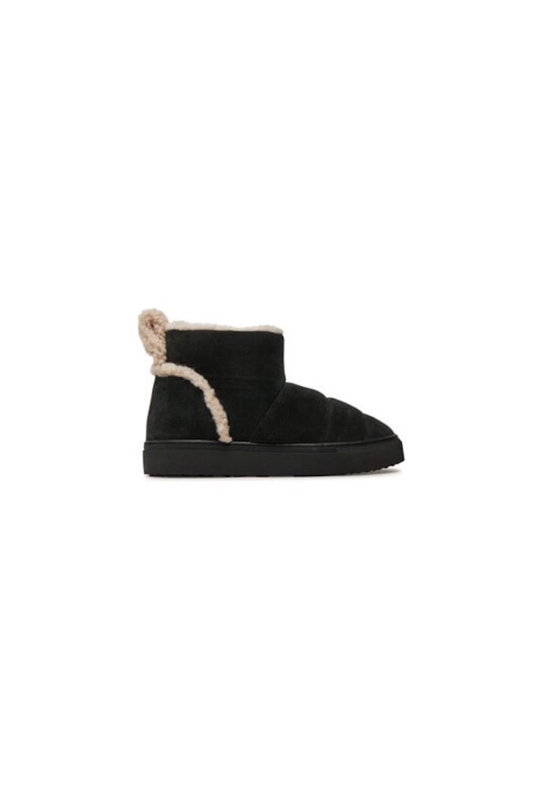 Ghete dama  304363023 - Piele naturala - Negru