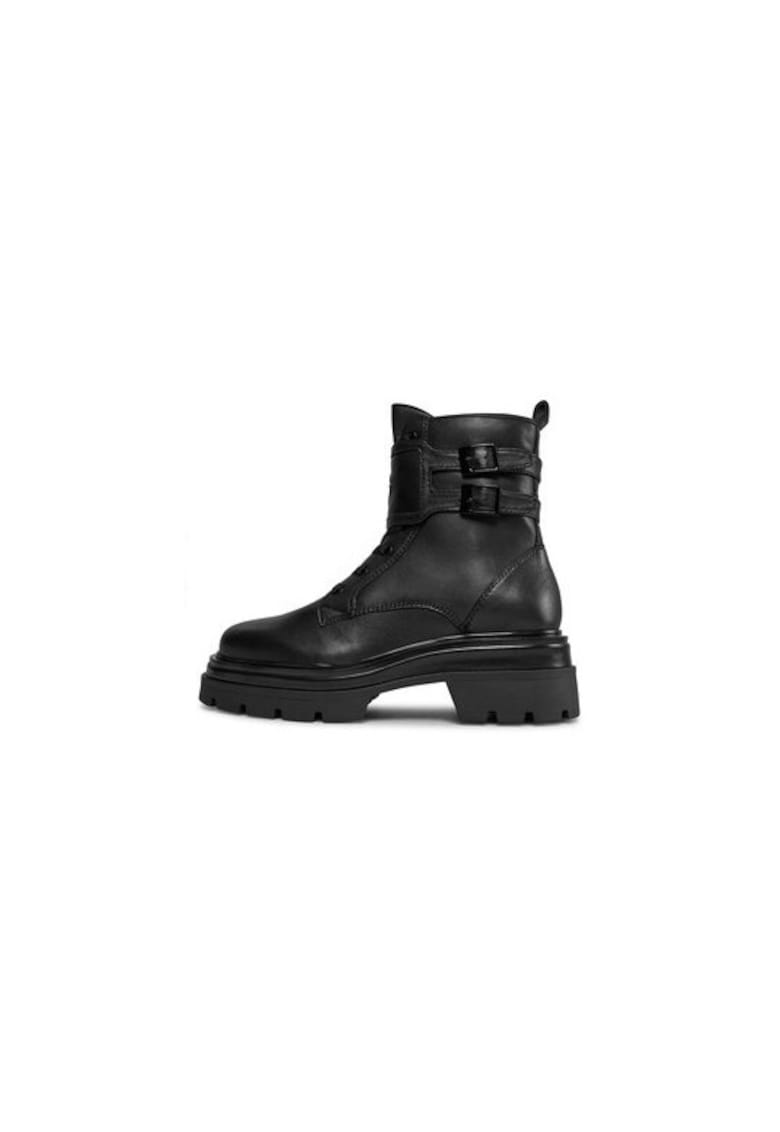 Ghete dama 303142889 - Piele ecologica - Negru Ghete dama 303142889 - Piele ecologica - Negru