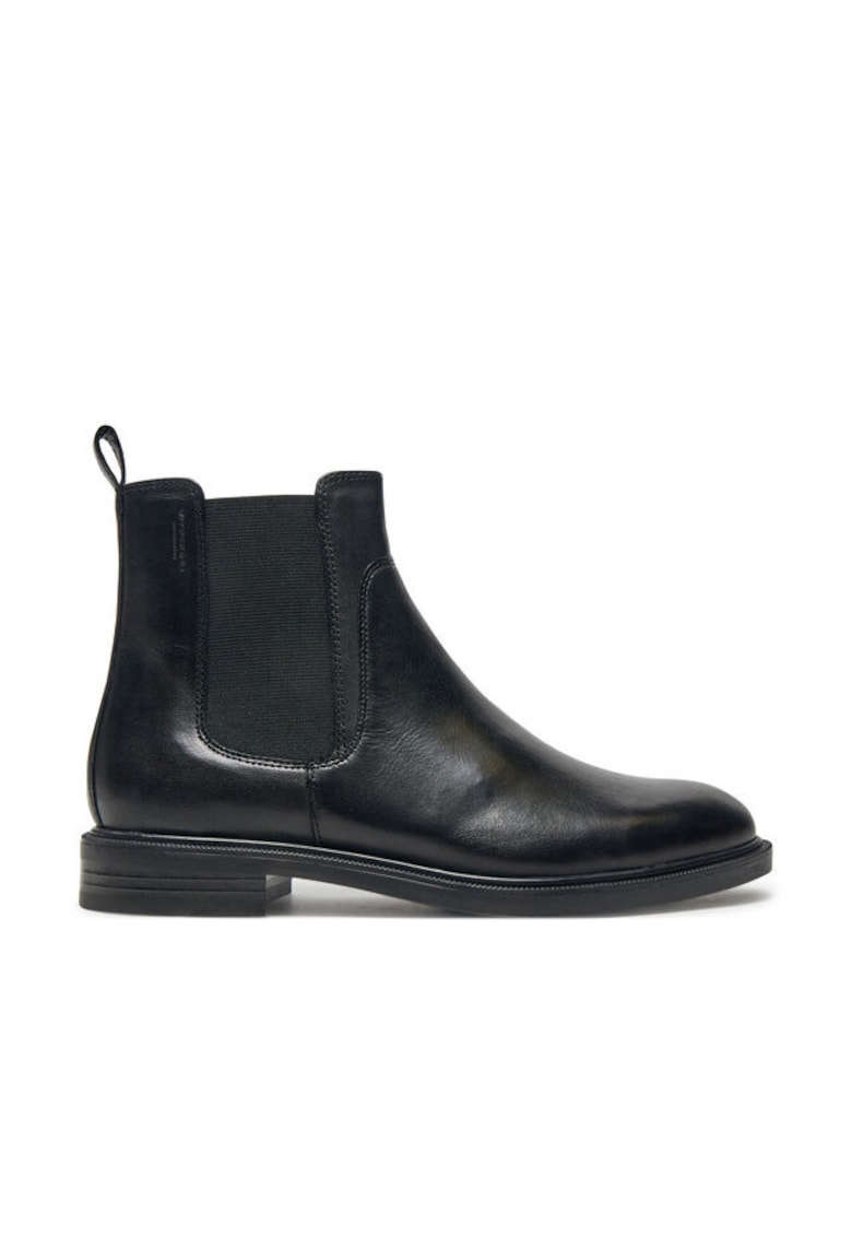 Ghete dama 304622250 - Piele naturala - Negru - Negru