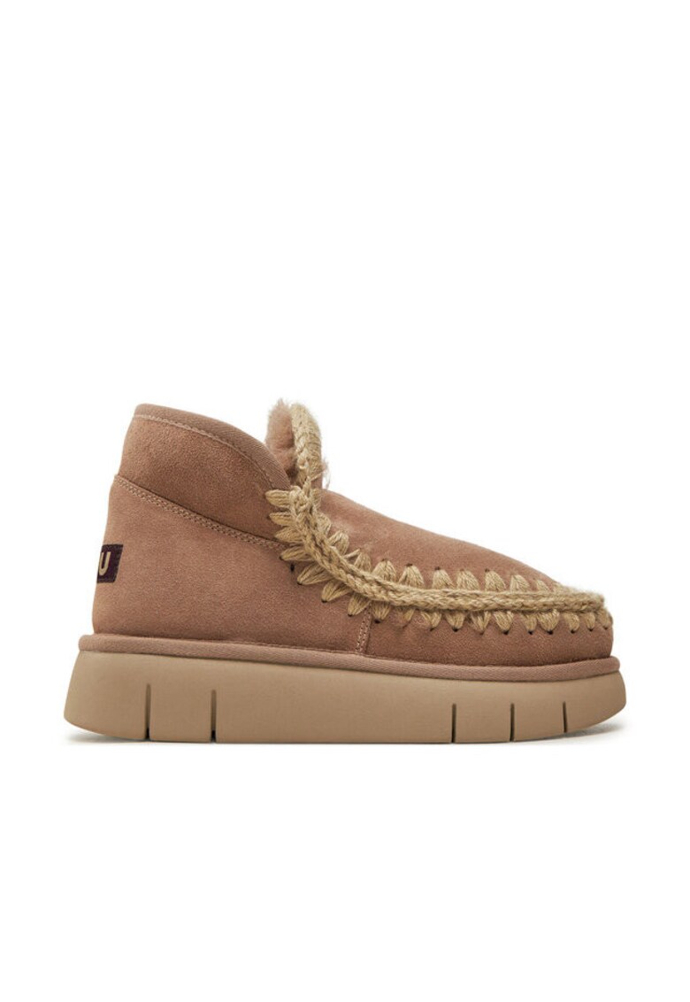 Ghete dama 304507915 - Piele naturala - Bej - Bej