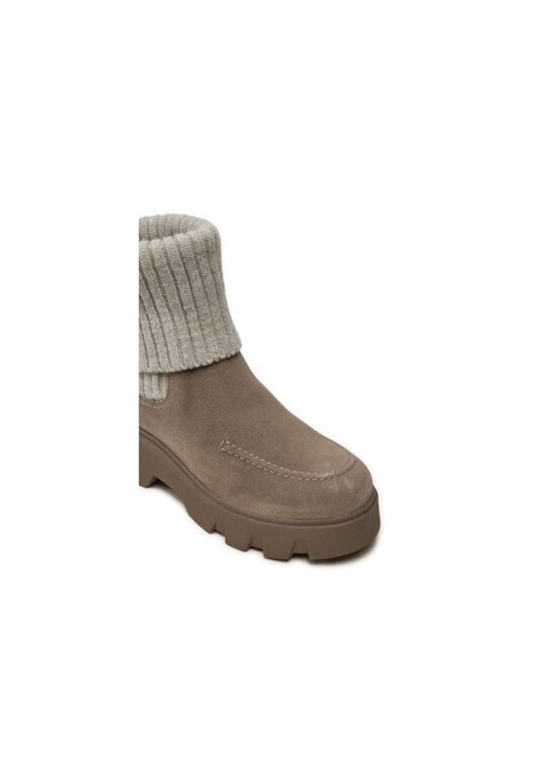 Ghete dama 304424878 - Piele naturala - 41 EU - Maro