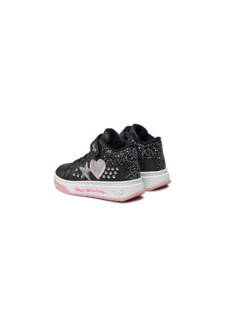 Pantofi sport fete 304321023 - Piele ecologica - Negru - Negru