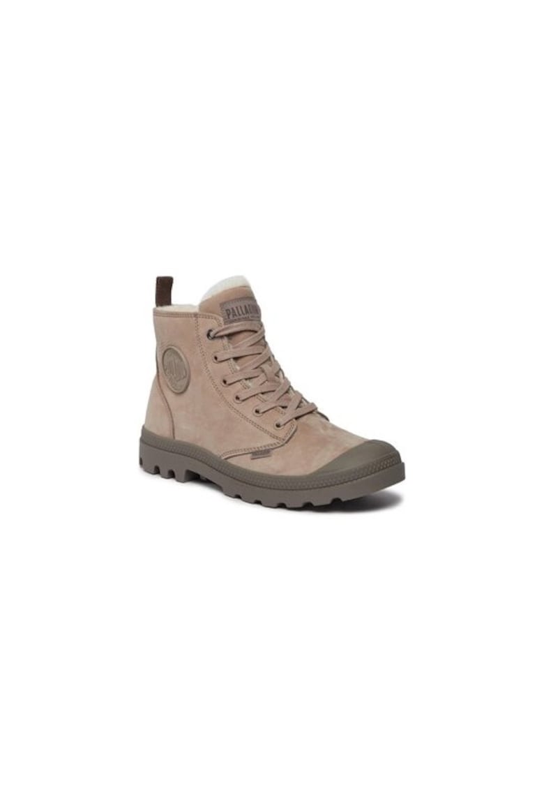 Ghete dama 303267865 - Piele naturala - Bej - Bej