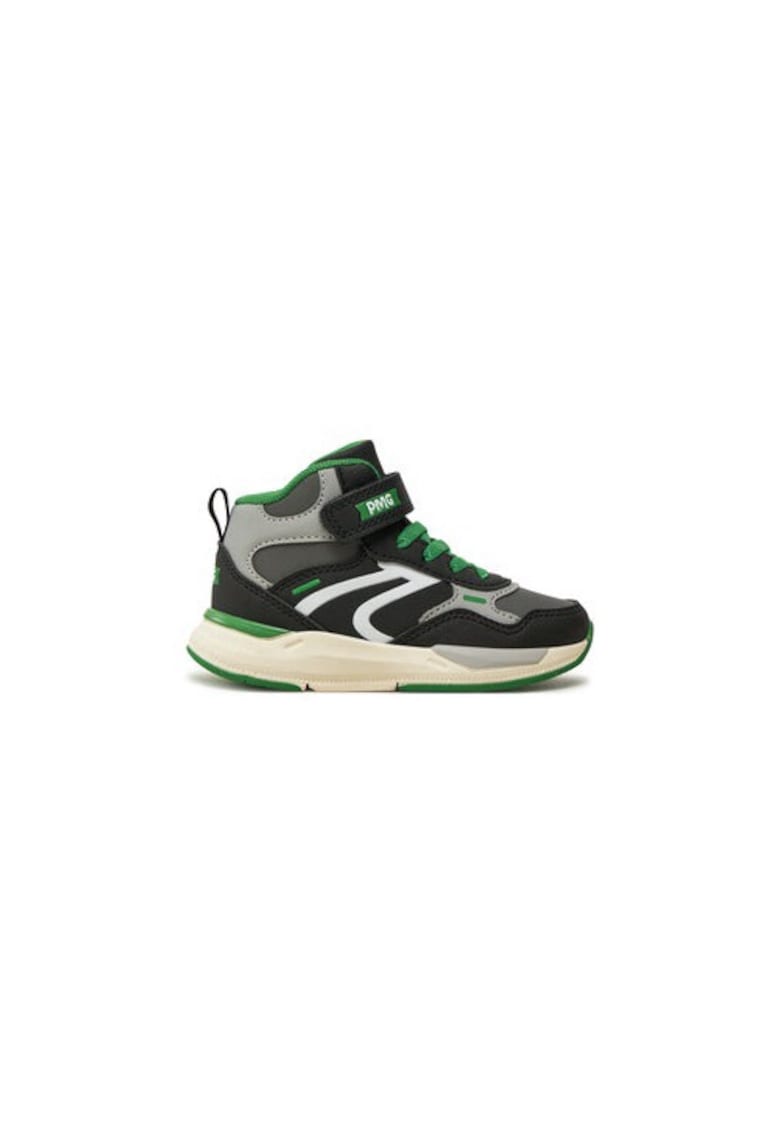 Pantofi sport baieti 304320774 - Piele ecologica - Negru - Negru