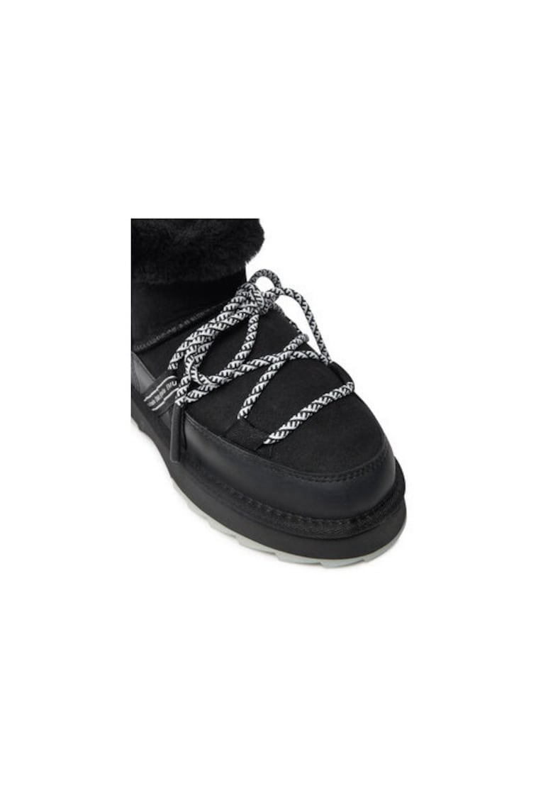 Ghete dama  304291272 - Piele naturala - Negru