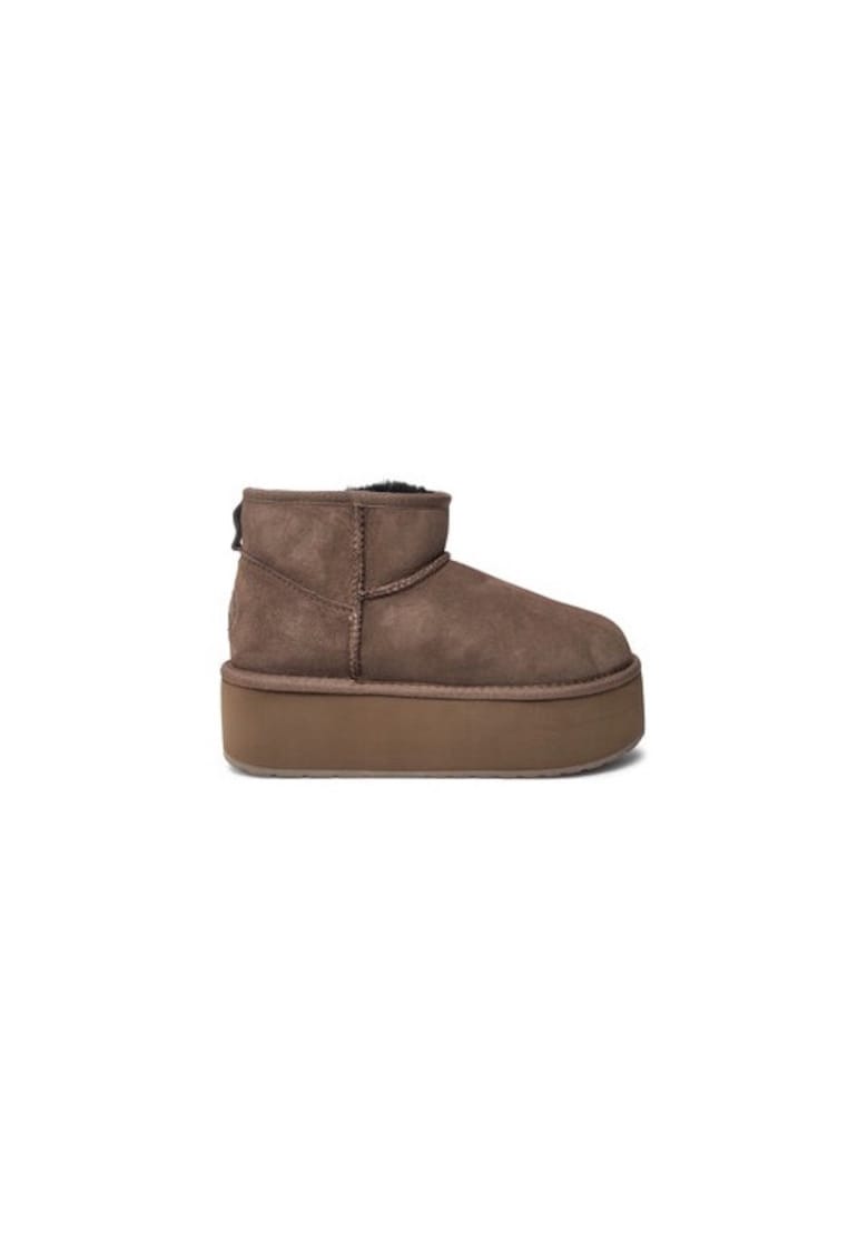 Ghete dama 304290626 - Piele naturala - Maro - Maro