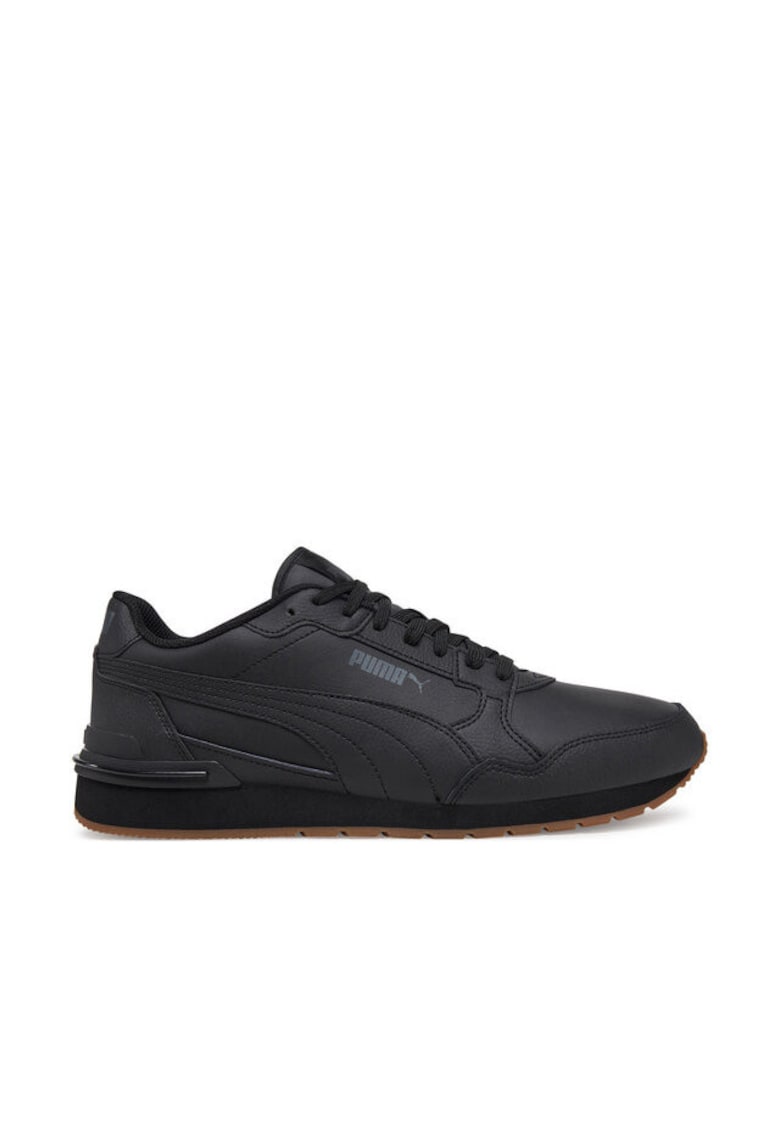 Pantofi sport barbati 304556500 - Piele naturala - Negru - Negru