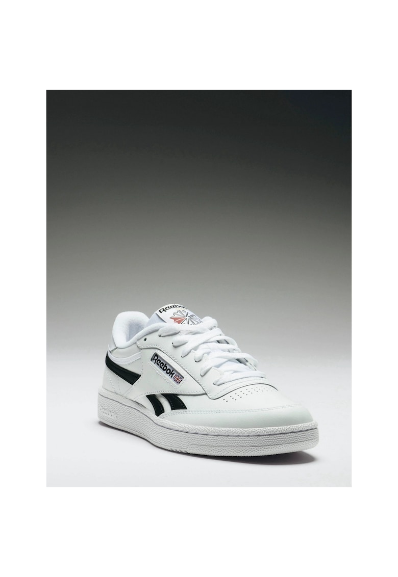 Pantofi sport barbati din piele naturala - alb