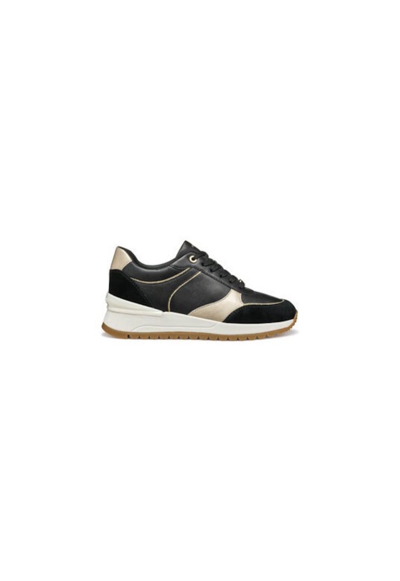 Pantofi sport dama 304620584 - Piele ecologica - Negru - Negru