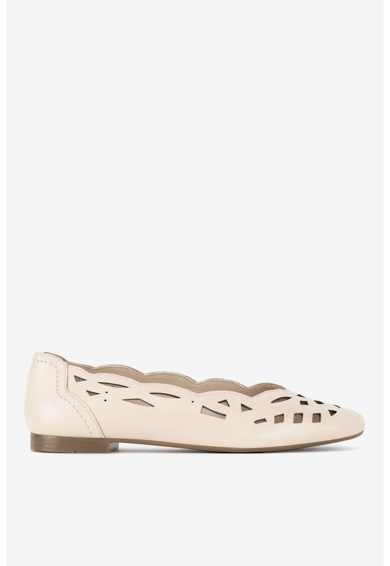 Balerini  5903698595689 - Piele naturala - Bej