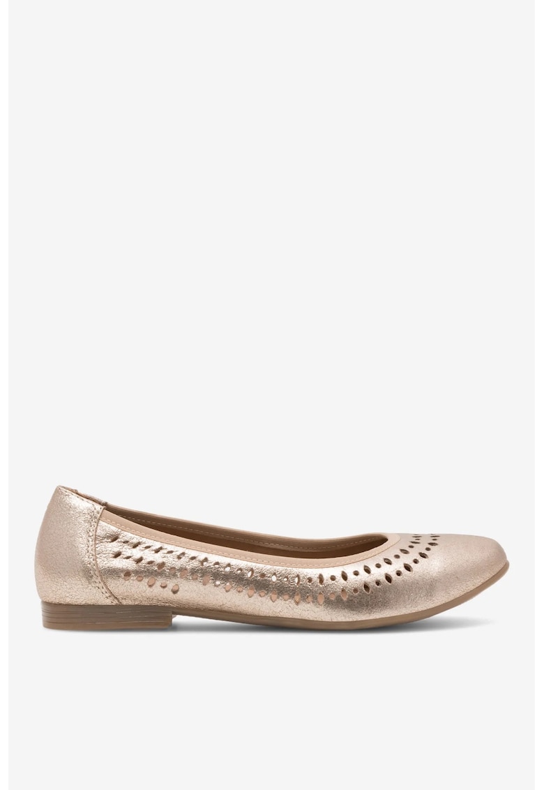 Balerini 5905588370277 - Piele naturala - 39 EU - Auriu