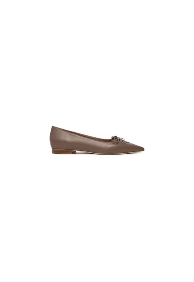 Balerini 305170378 - Piele naturala - Maro - Maro
