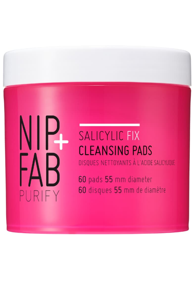 Dischete pentru curatarea fetei Salicylic Acid Night Pads - 60 buc