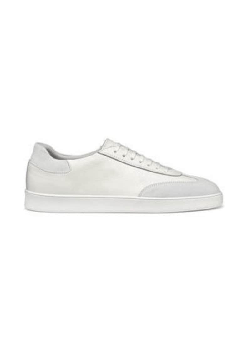 Pantofi sport barbati 304629501 - Piele naturala - Alb - Alb